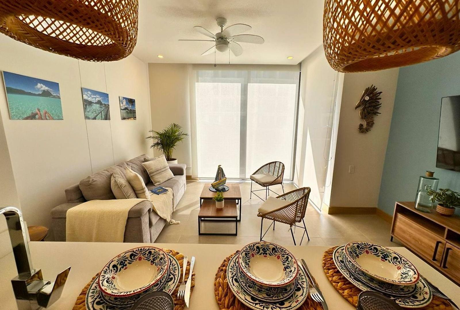 Exclusivo Frente Al Mar, Playa Privada, Piscinas Apartamento Cartagena