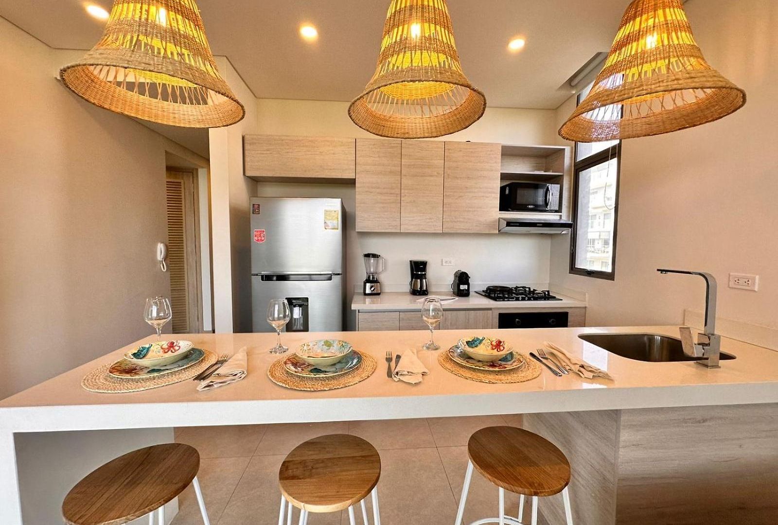 Exclusivo Frente Al Mar, Playa Privada, Piscinas Apartamento *
